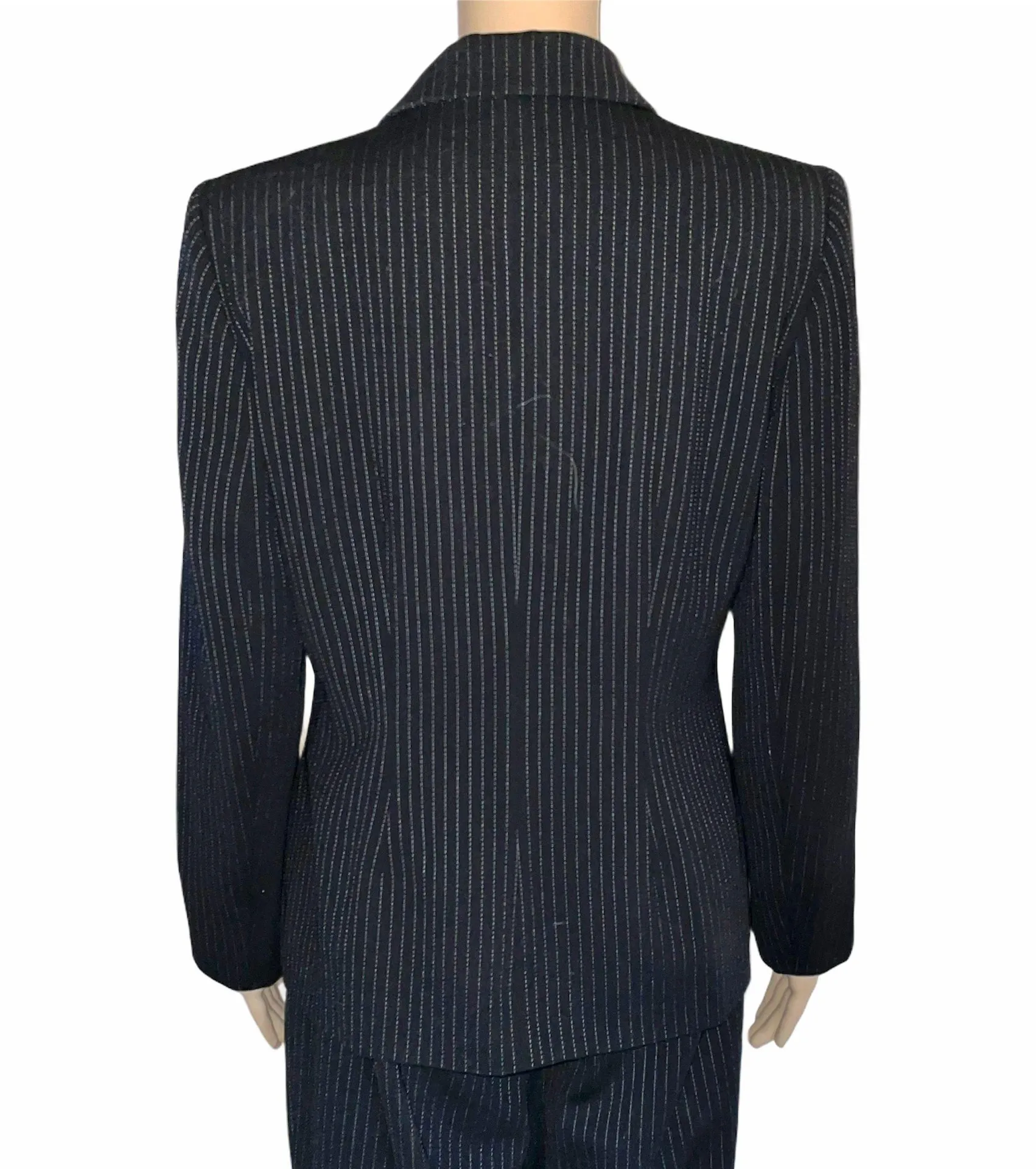 Pinstriped Pants Suit - Image 4