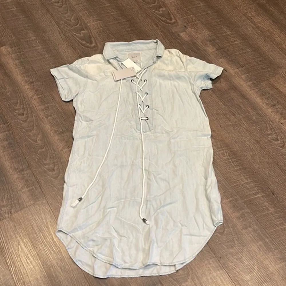 Rails Rocky Lace up chambray dress - Image 2