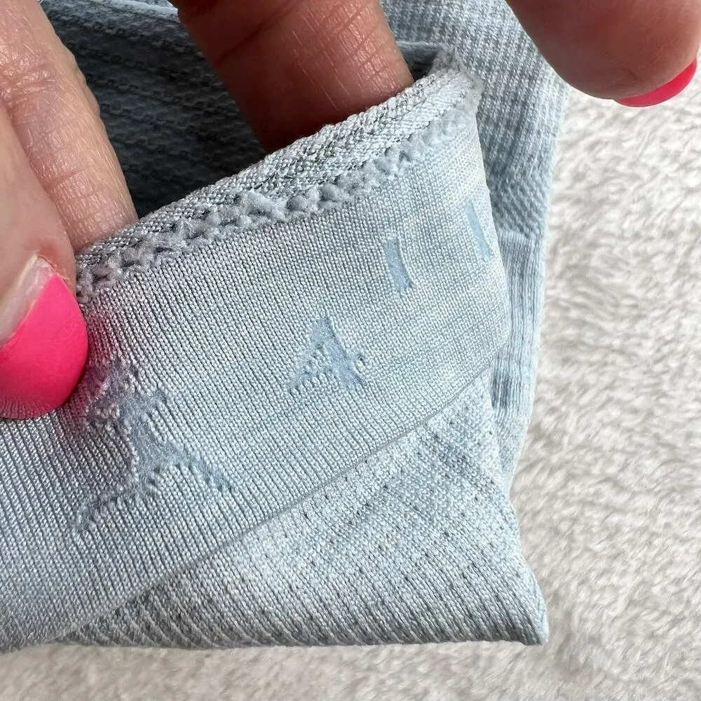 Lululemon 4 Run Swiftly Tech Long Sleeve Aquamarine Seamless Thumbholes Athletic - Image 11