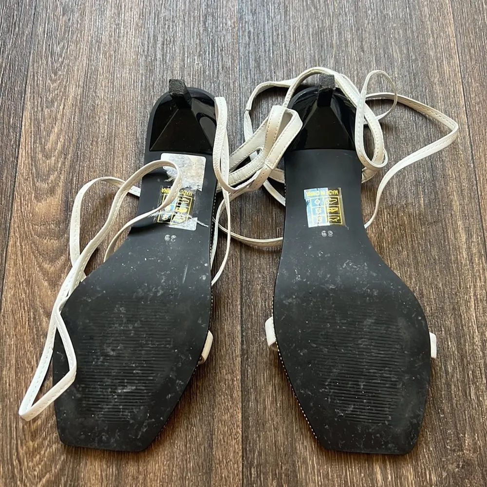 Senso Squared Toed Kitten Heels Size 8 - Image 5