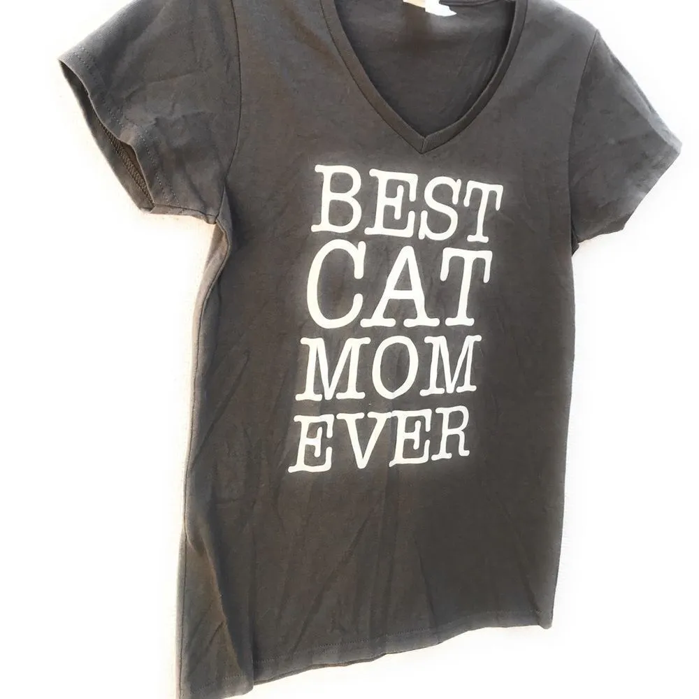 "Best Cat Mom Ever” T - Image 3