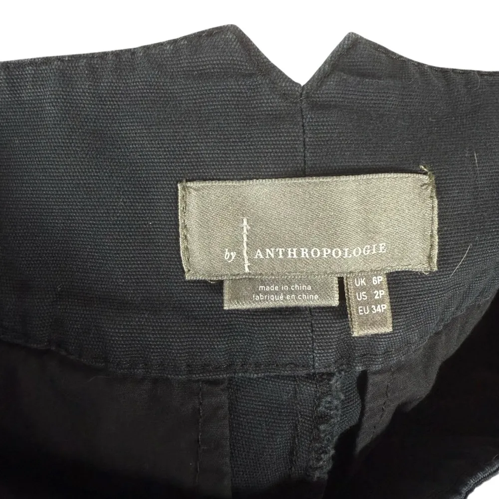 Anthropologie Women’s Matador Embroidered Floral Pants in Navy Size 2P - Image 9