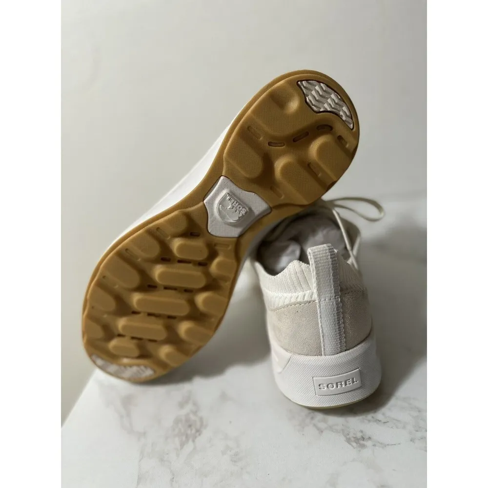 Sorel  Women's ONA 503 LOW Sz 9.5 Sneaker Sea Salt/ Dark Stone 2008991-125 NEW - Image 6