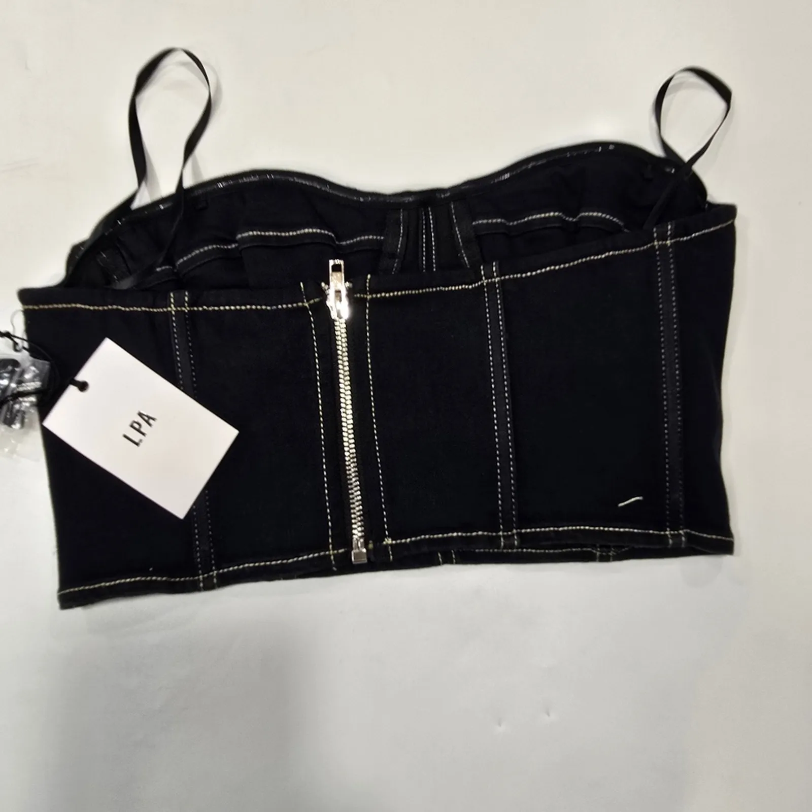 LPA  Top 498 in Denim Small - Image 10