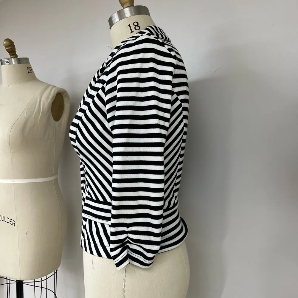 A.N.A. Striped Blazer L - Image 7