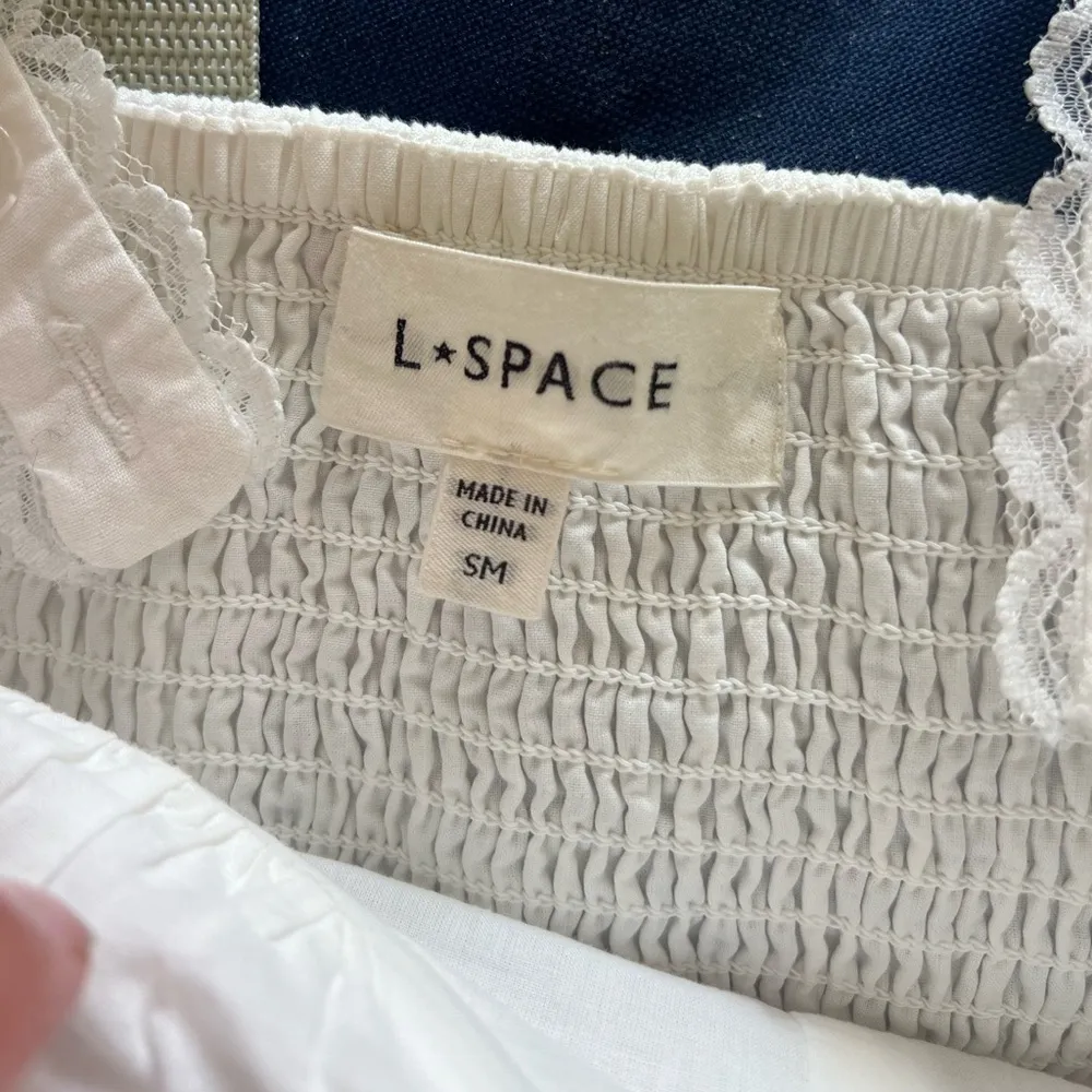 L*SPACE x JVS l Jamie Corset Top in Cream - Size small - Image 8