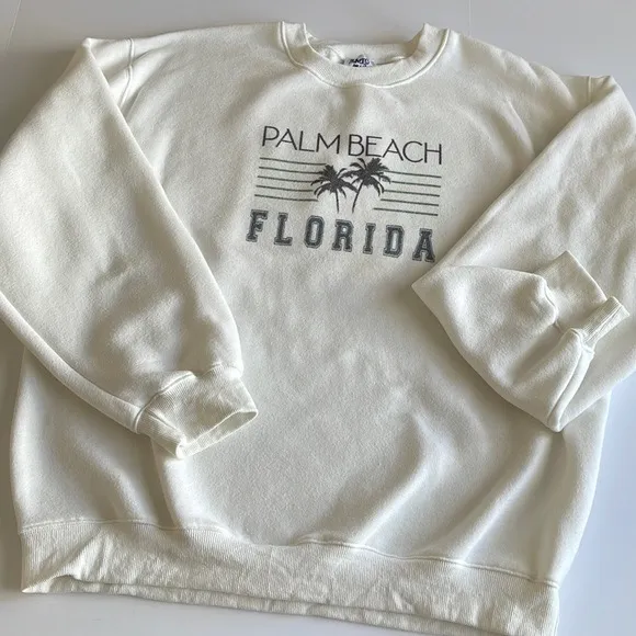 Princess Polly White Palm Beach Crew - Image 3