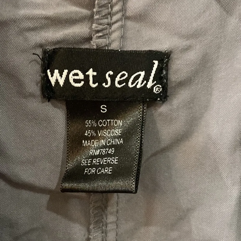 Y2K wet seal jacket vest size small - Image 2