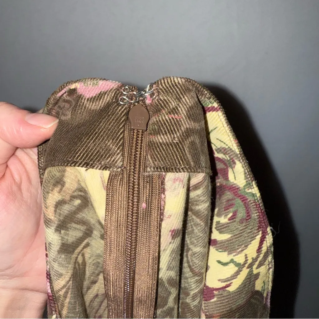 St John’s Bay Floral‎ Corduroy Skirt Cottage Fairy 100% Cotton - Image 3