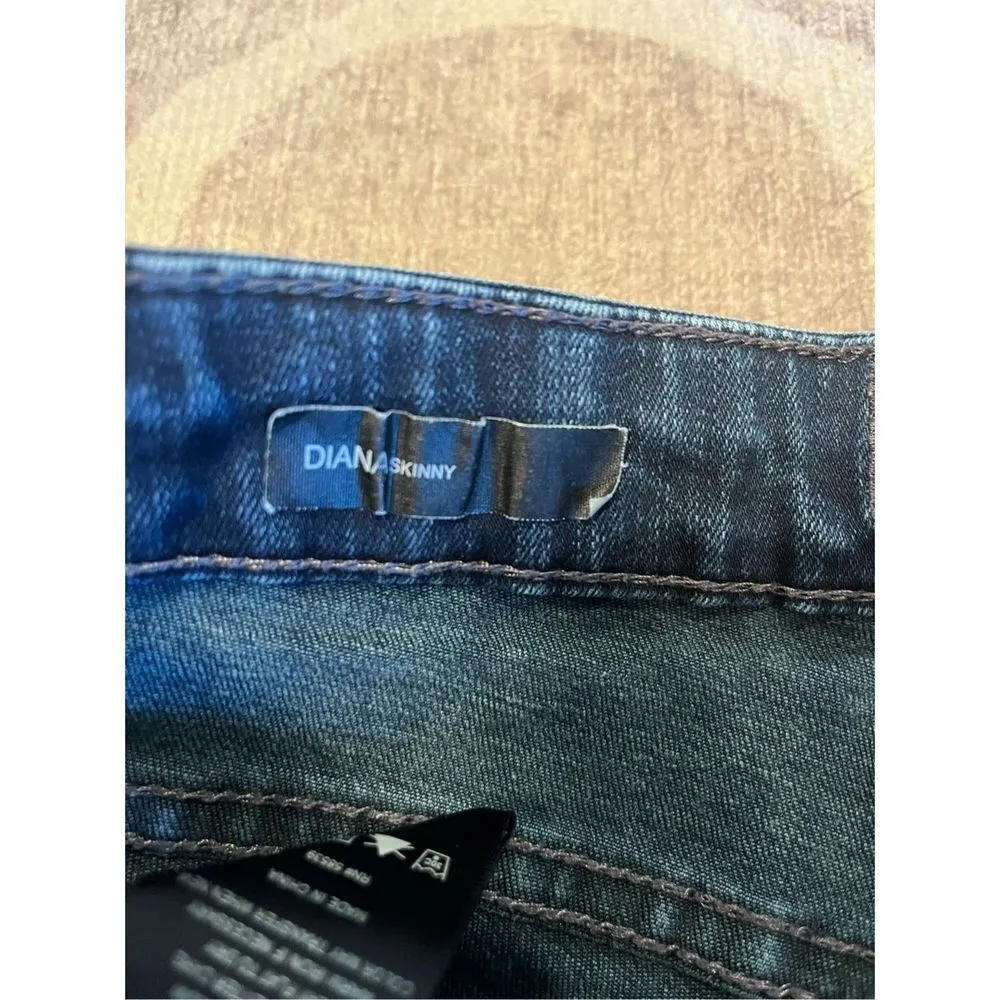 Kut from the kloth Diana skinny size 8 dark wash denim jeans - Image 4