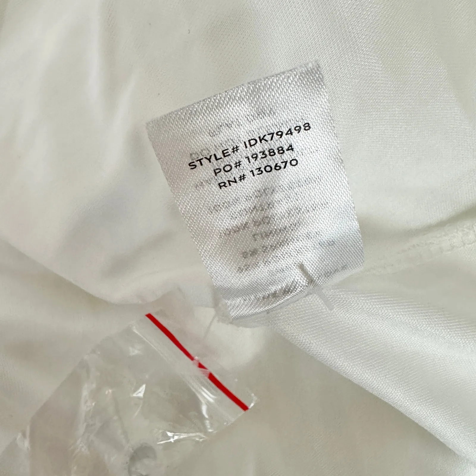 Lulus Extraordinary Romance White Button Back Mermaid Maxi Dress Formal S NWT - Image 7