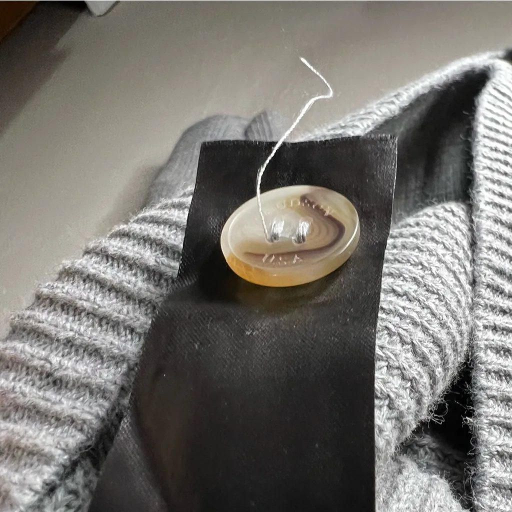 Hudson Gray Knit Button Down Cardigan - Image 9