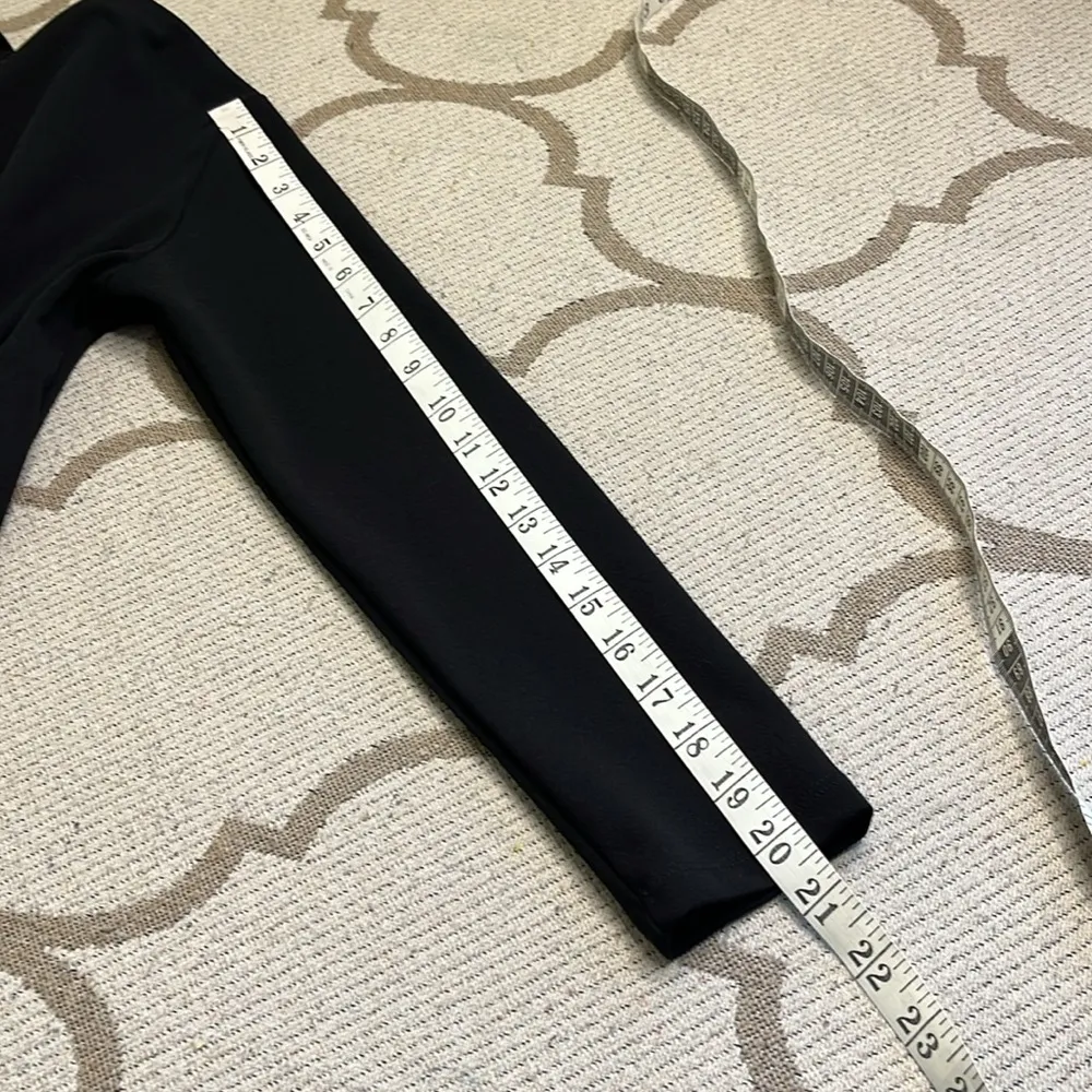 ZARA BLACK FLORAL APPLIQUÉ with Colorful Floral Embroidery ruffle hem Mini DRESS - Image 5