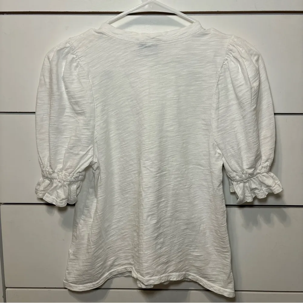 Cartolina Nantucket Connie Ann Top White Size XS - Image 3