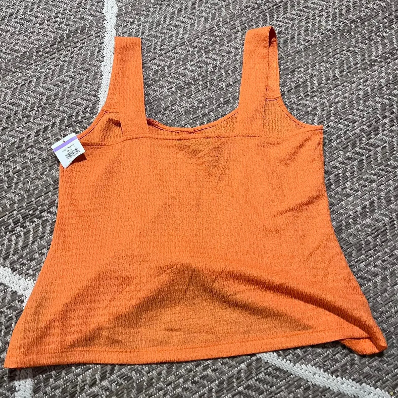 Sanctuary orange crop top sz S - Image 4