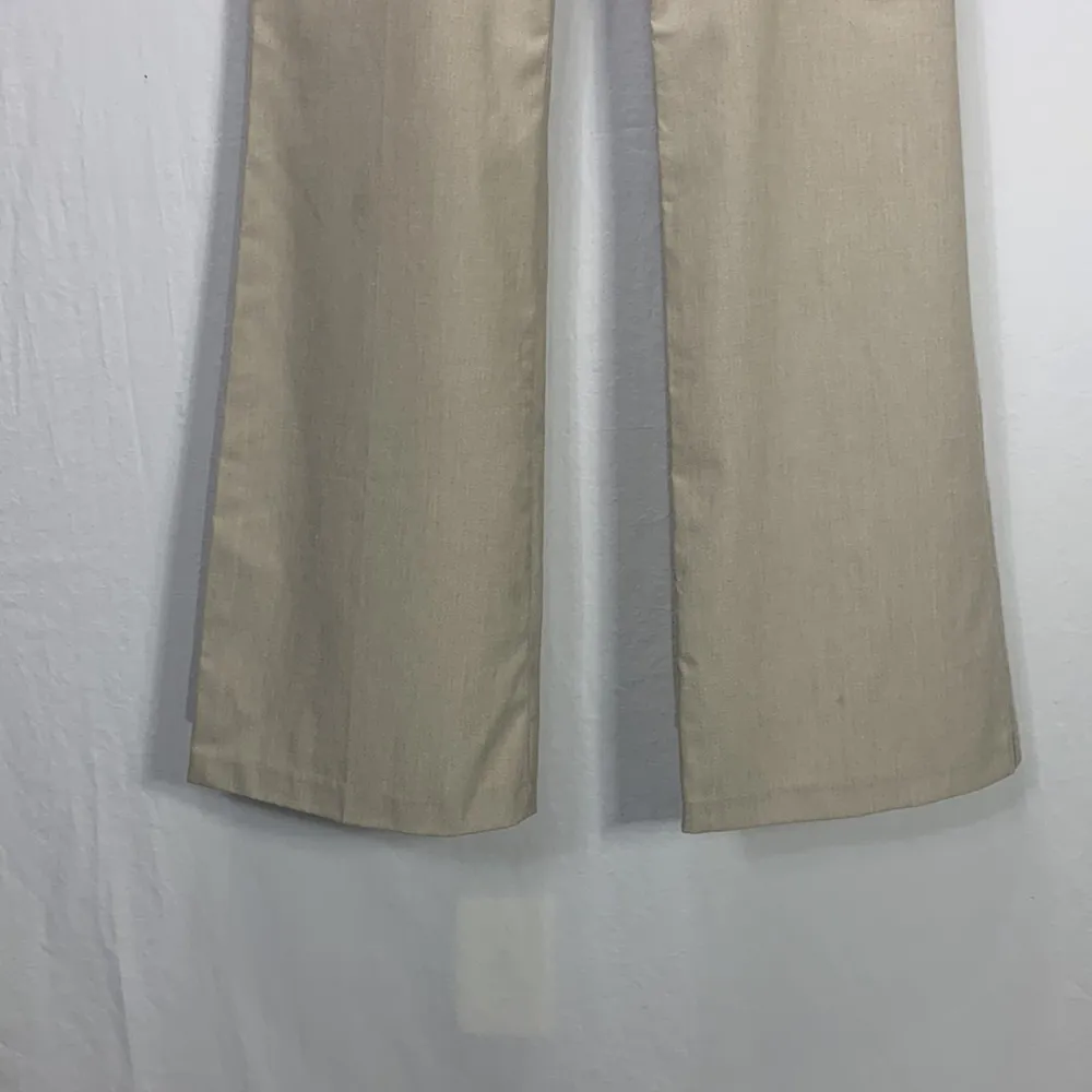 Cassidy Fit Khaki Flare Wide Leg Pants Size 4R - Image 4