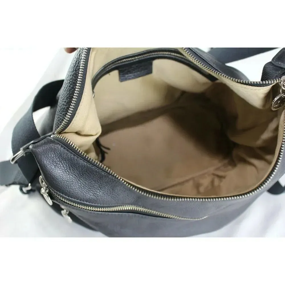 ladies Alexis Hudson leather tote bag Black - Image 5