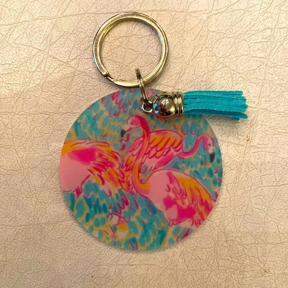 Flamingo keychain / bag charm Pink - Image 3