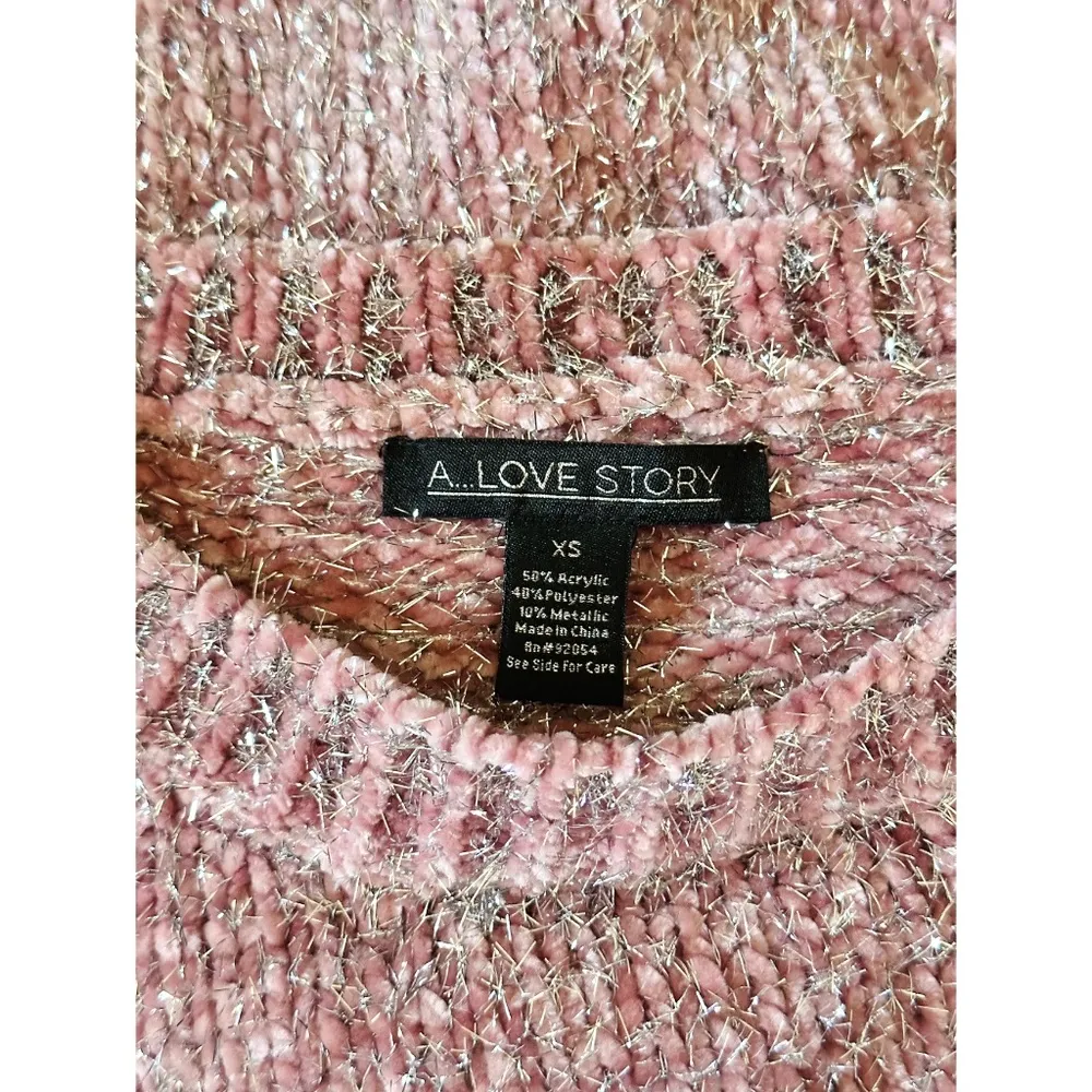 💖A Love Story Sweater💖 Pink Size XS - Image 3