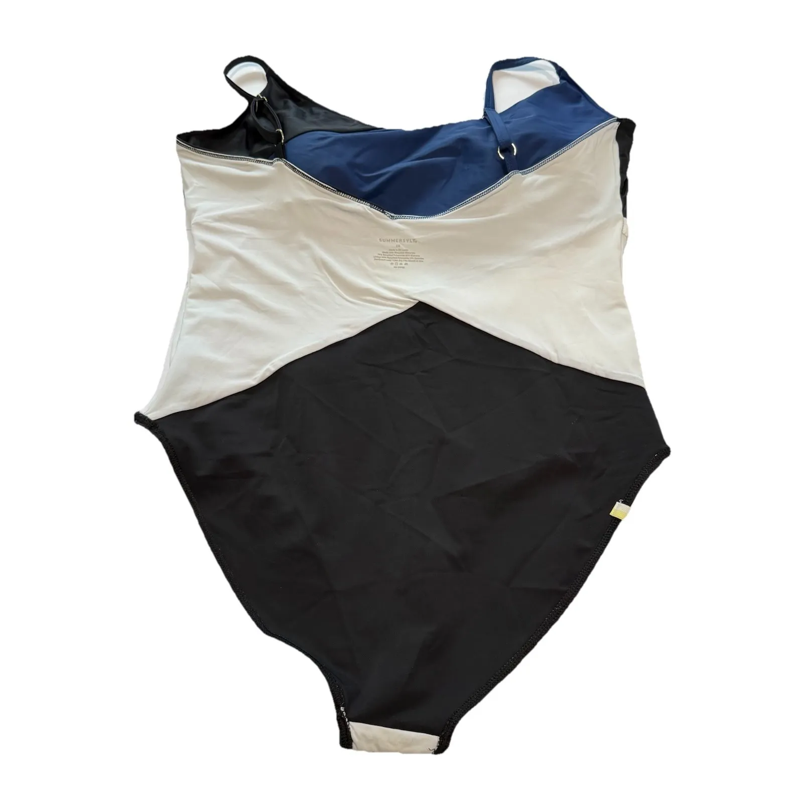 Summersalt The Marina Blue Colorblock One Piece Swimsuit Size 16 - Image 12