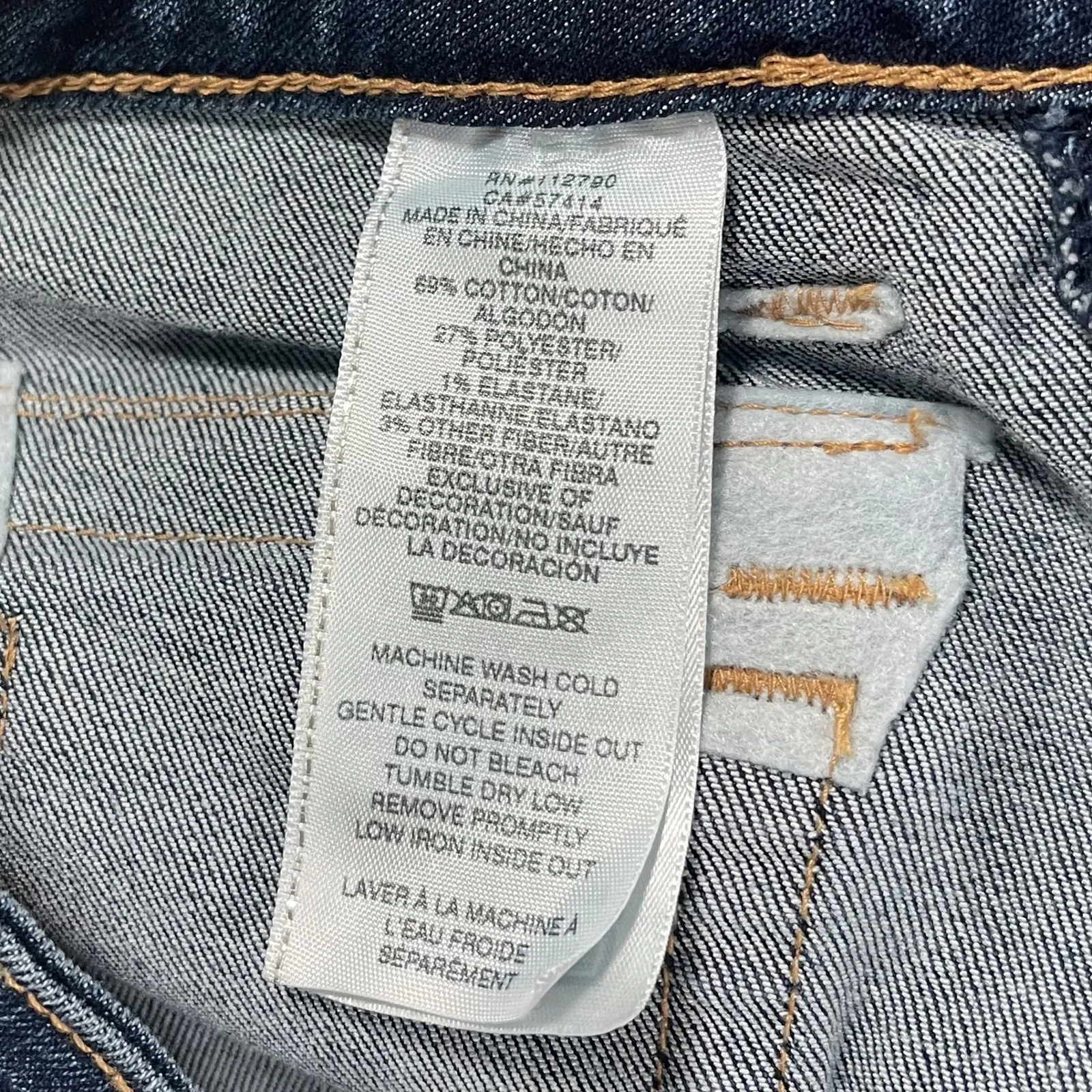 True Religion Women's	Jeans Becca Mid Rise Bootcut Denim Casual 28 Blue - Image 3