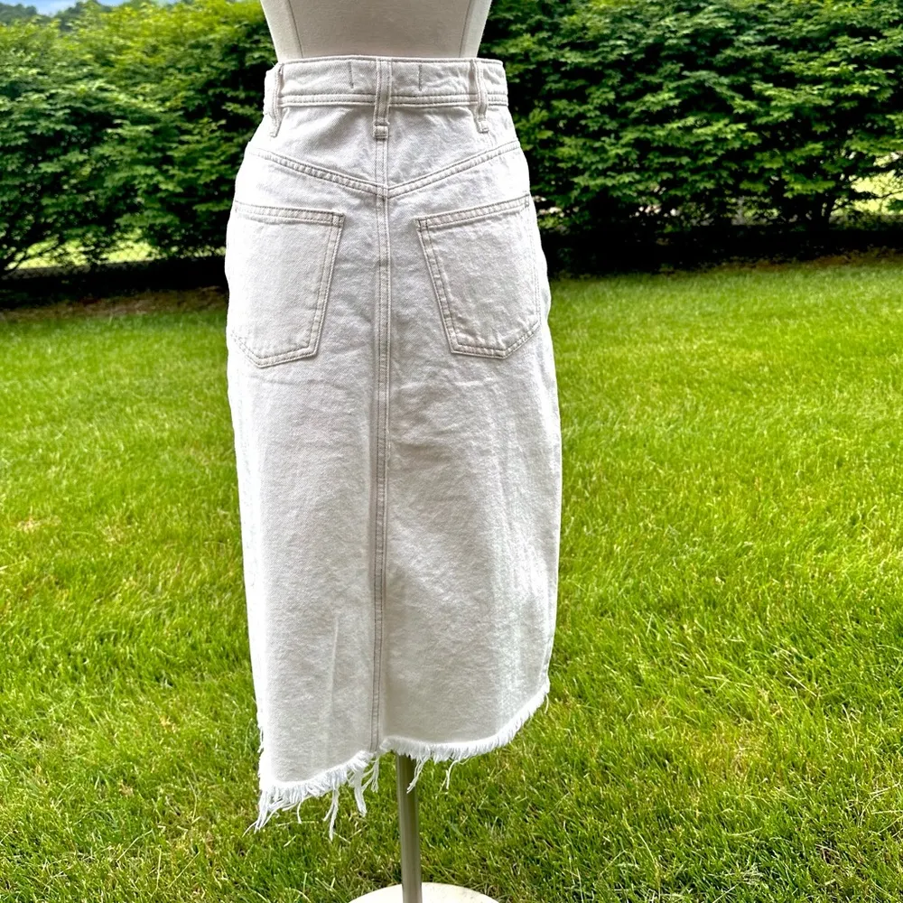 🌹HP🌹Free People
Mambo Slit Denim Midi Skirt - Image 8