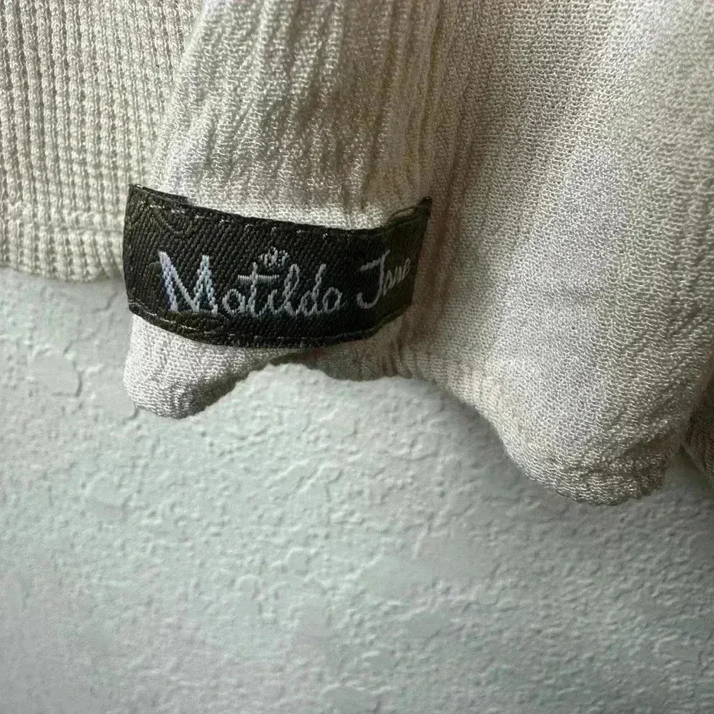 Matilda Jane Oh So Nice Babydoll Top Wondement Waffle Knit Small - Image 4