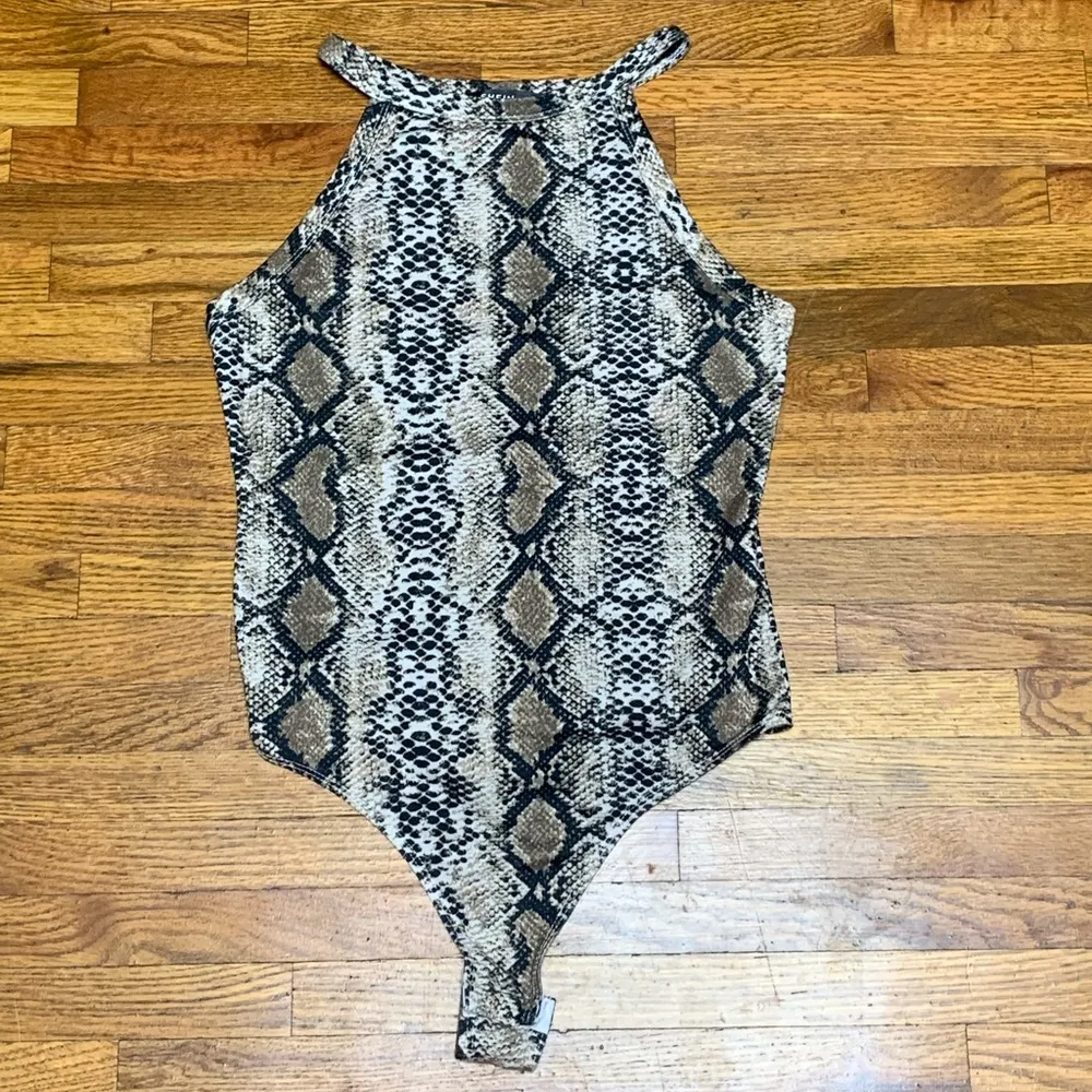 Snake-print Bodysuit - Image 2