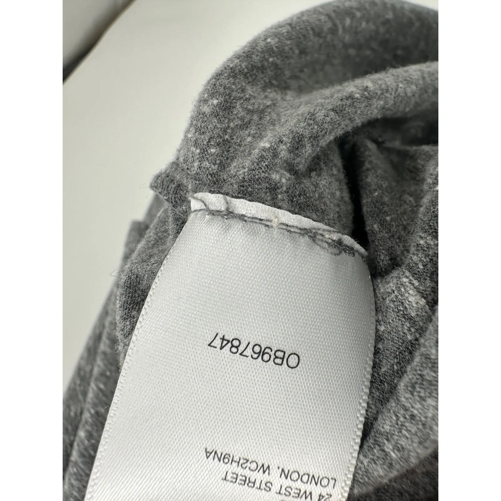 Free People Charcoal Gray Sequoia Top Off Shoulder Loose Fit Shirt Women Small - Image 9