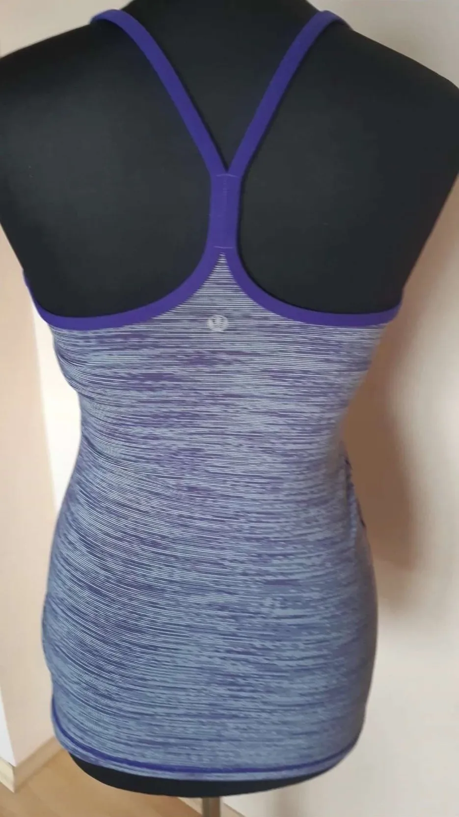 Purple Workout Sport Tank Top - Image 2