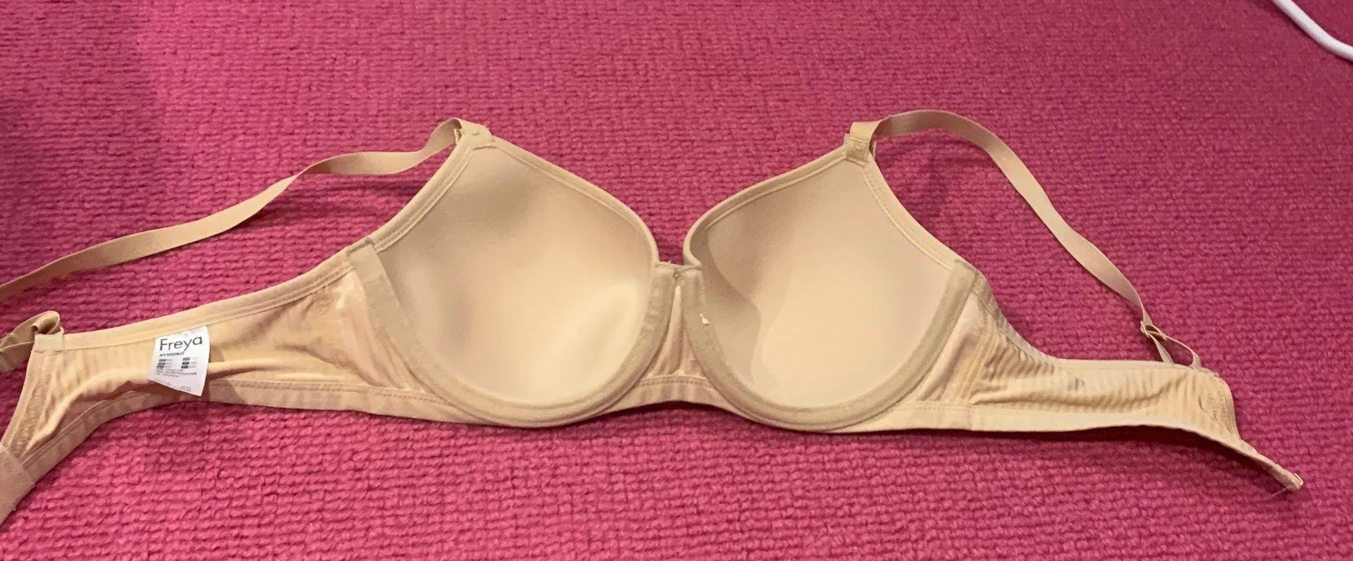 Underwire Balconette Bra Tan Size 34 plus - Image 4