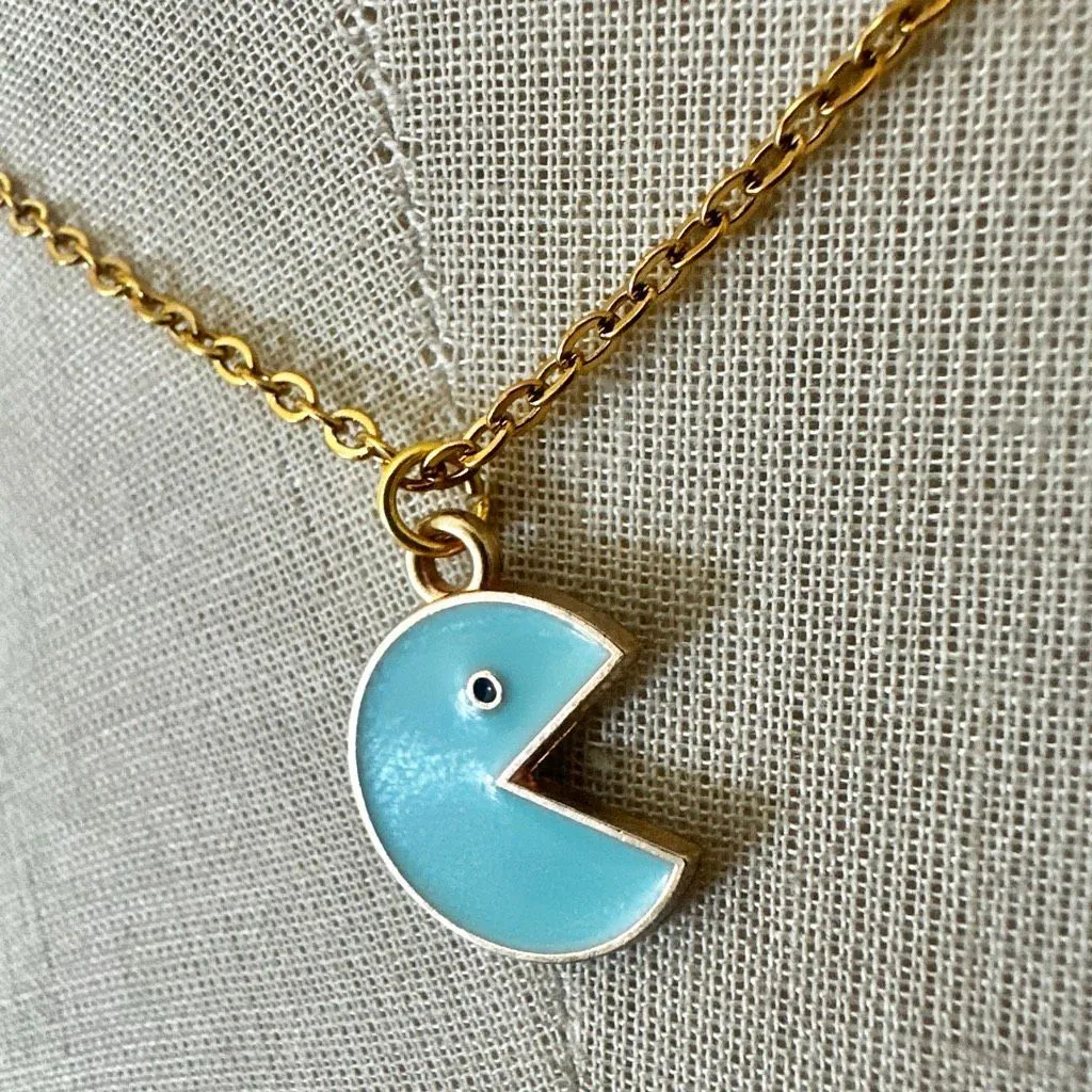 Retro Turquoise Enamel Pac - Image 3