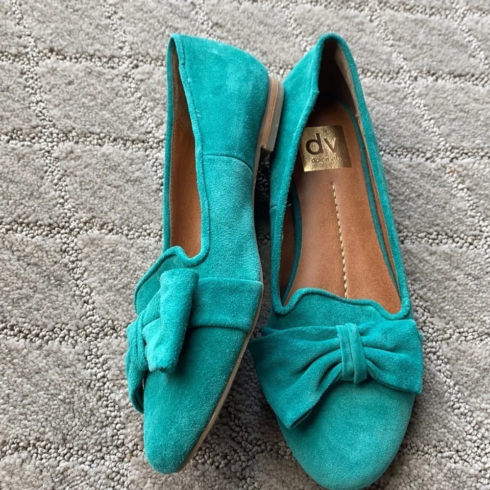 Dolce Vita Gillian suede bow accent flats loafers Size 6 - Image 8