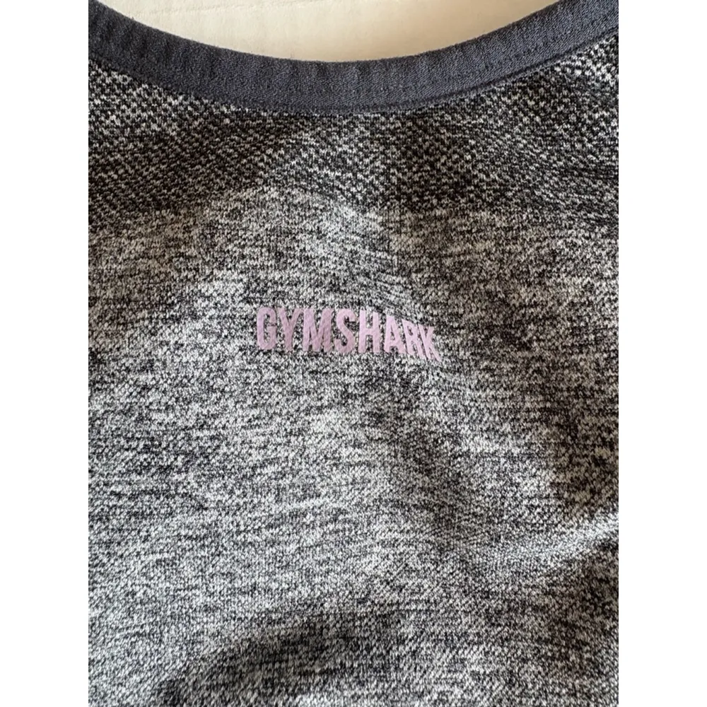 Gymshark FLEX STRAPPY SPORTS BRA gray pink XS - Image 4