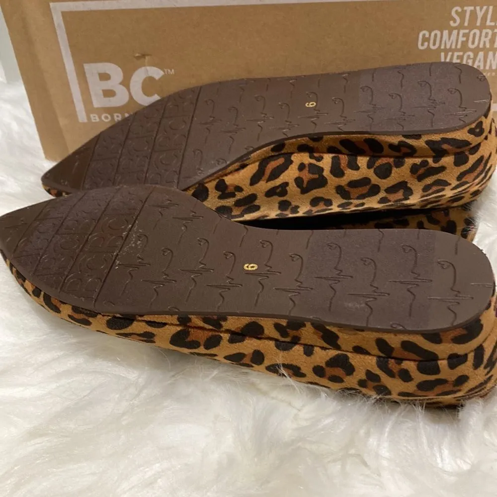 BC By Seychelles Leopard Suede Size 7M - Image 4