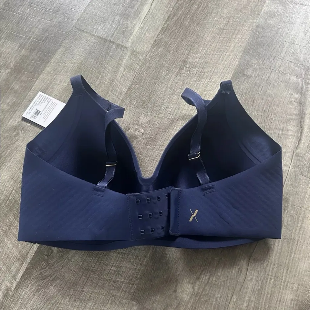 Knix Wingwoman Contour Bra Size 36/38 DD size 7 Midnight Blue NWT - Image 4