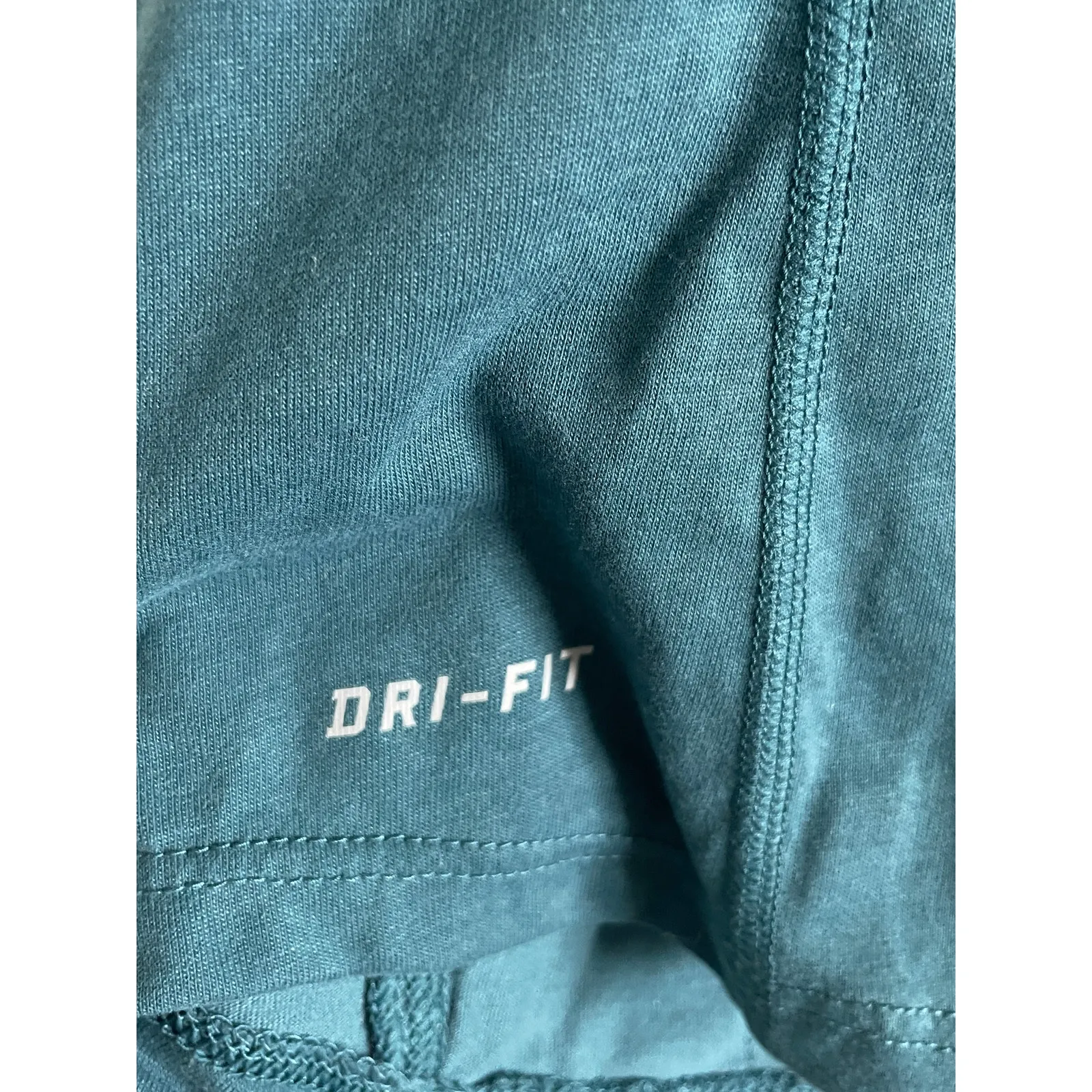 Nike Dri-FIT Teal Hooded Long Sleeve Athletic Top Women’s Small - Image 3