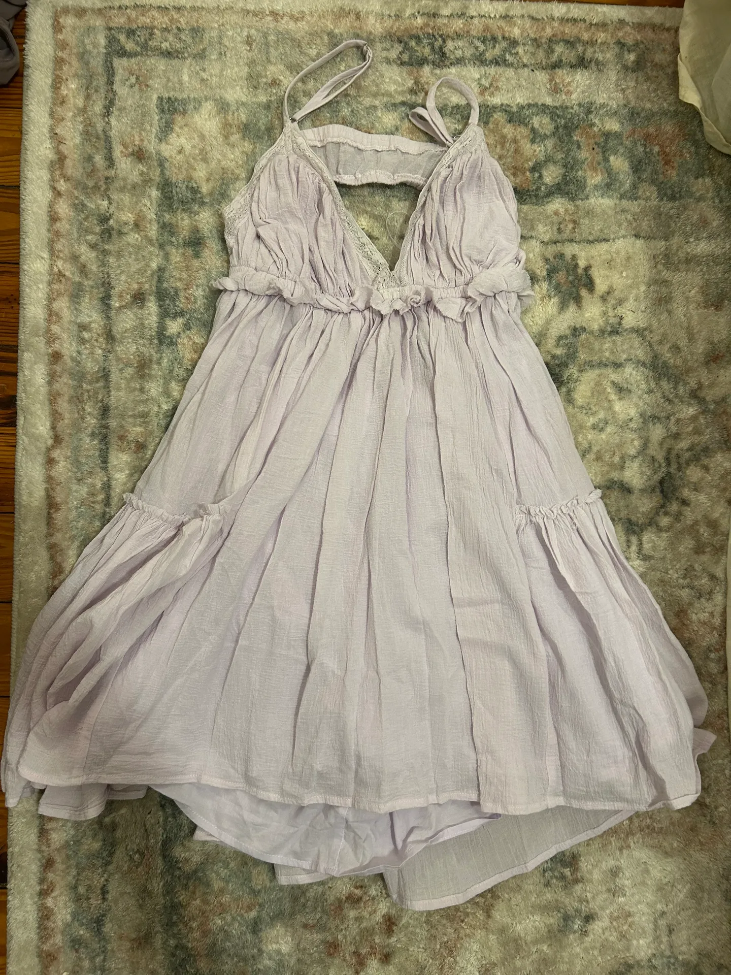 Lilac Mini Dress - Image 3