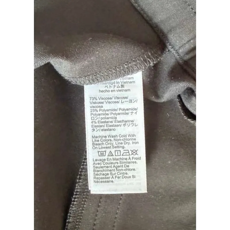 NWT J. Crew Factory Crop Kick Flare Pants Ponte Stretch Black Style BY574 sz. 24 - Image 13