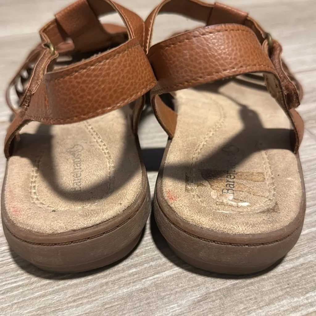 Baretraps  Brown Beckham‎ Slingback Sandals Size 10W - Image 7
