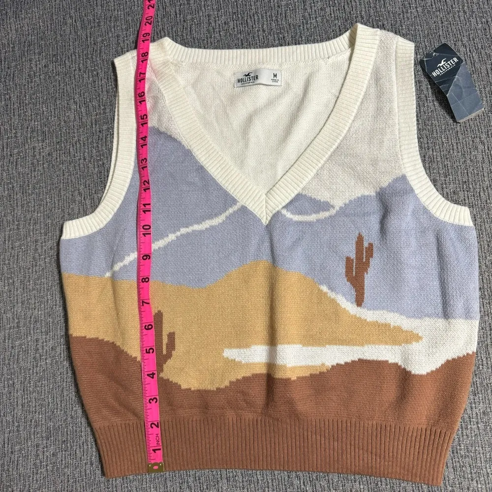 Hollister Crop Knit Sweater Vest - Image 11