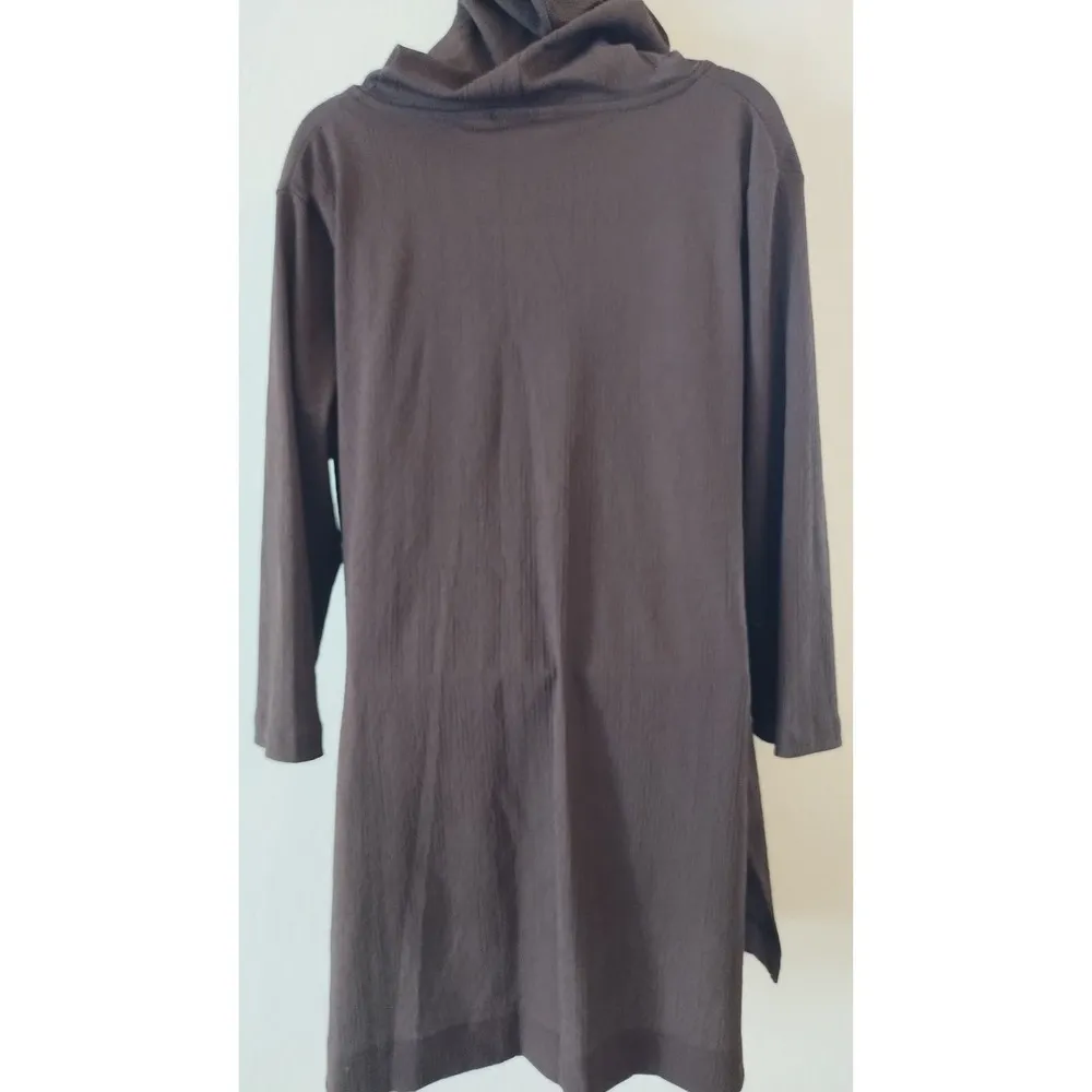 Croft & Barrow Women 's long sleeves swim cover up Tunic ladies Medium - Image 6