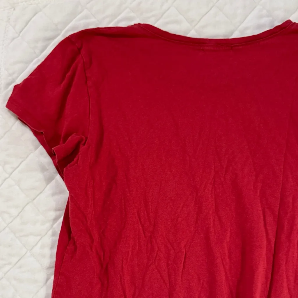 47 Women's Red Toledo Mud Hens Tee - Image 9