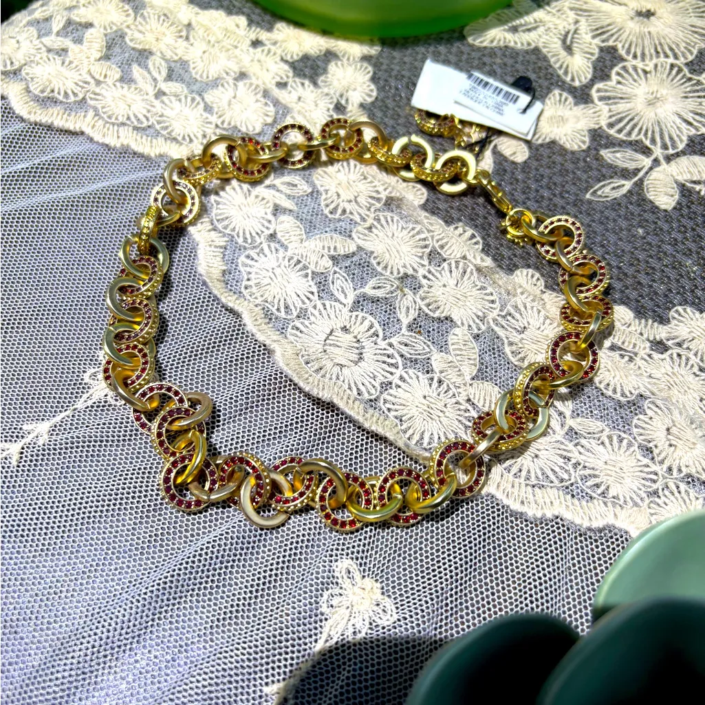 WHBM Elegant Gold Necklace - Image 2