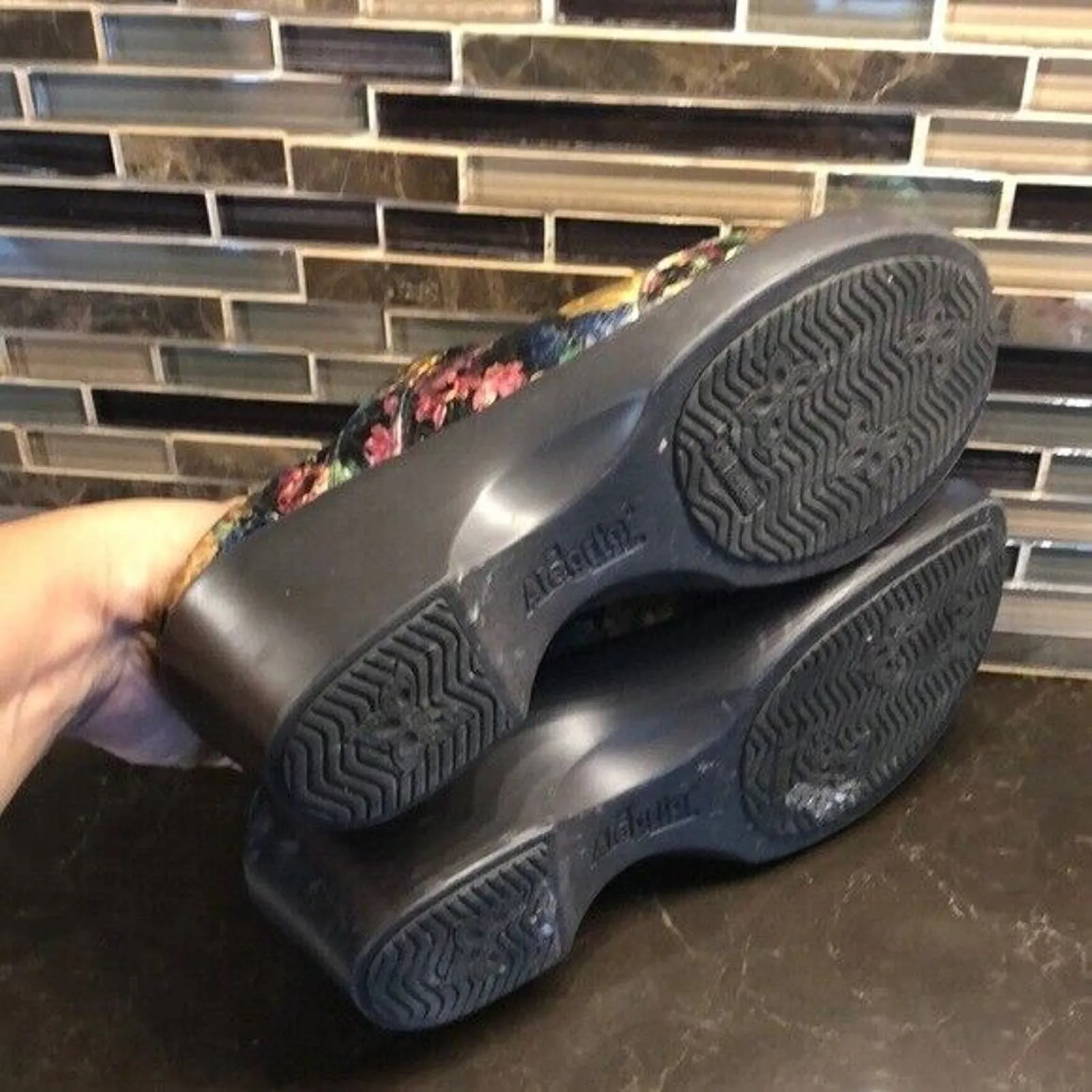 Alegria Women's‎ floral ISA clogs Size EUR 35 US 5/5.5 Professional Nurse Shoes - Image 7