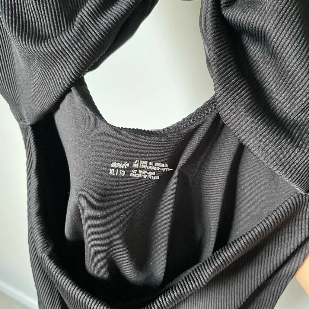 Aerie Black One Piece Swimsuit Size XL - Image 6