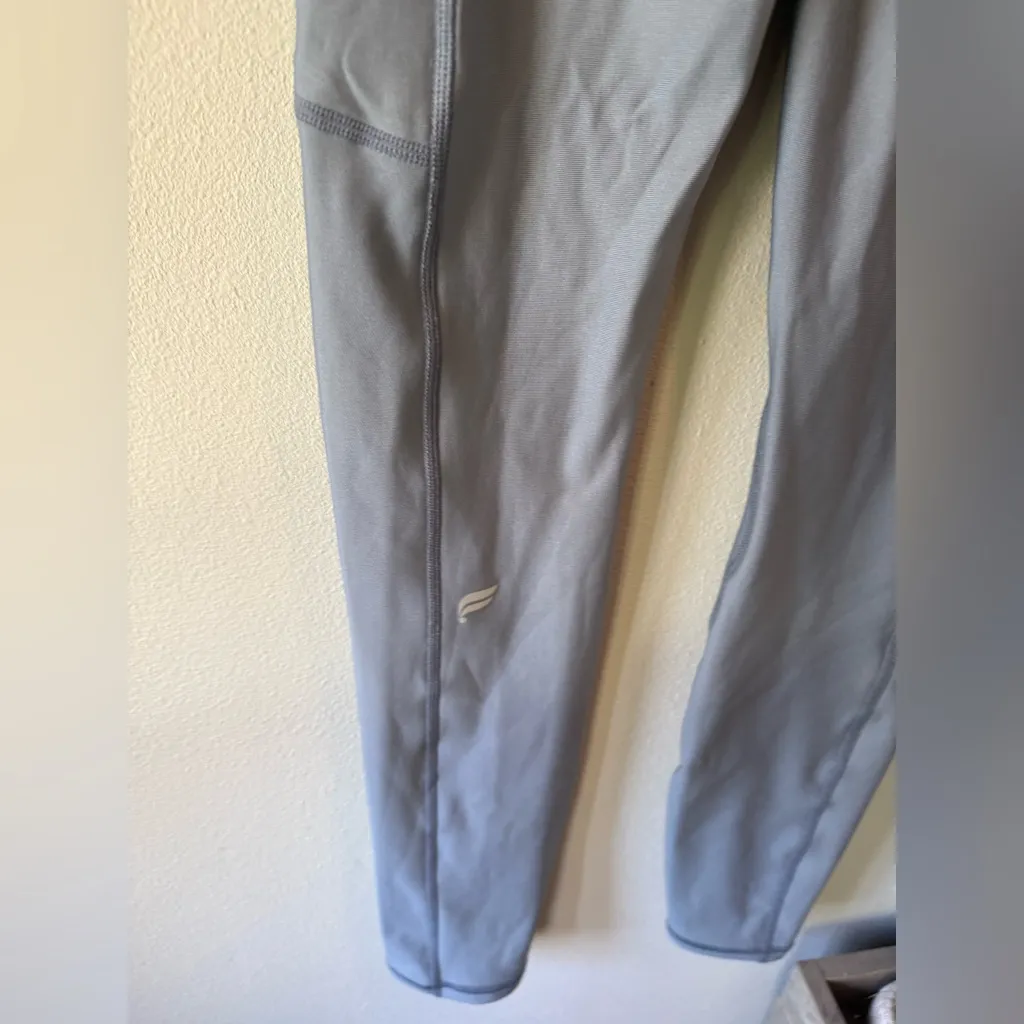 Fabletics Cold Weather High-Waisted Legging Stormcloud Size XXS NWT - Image 10