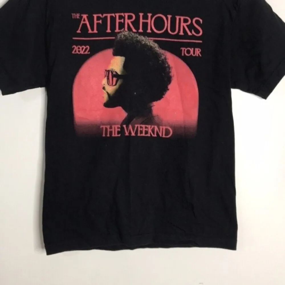 The Weeknd After Hours Till Dawn Tour with Doja cat shirt 2022 Size Medium Black - Image 4