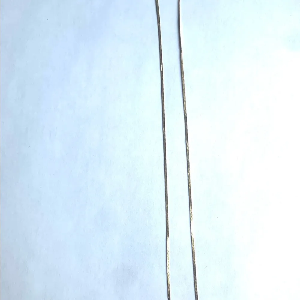 14k Gold Herringbone Chain - Image 5