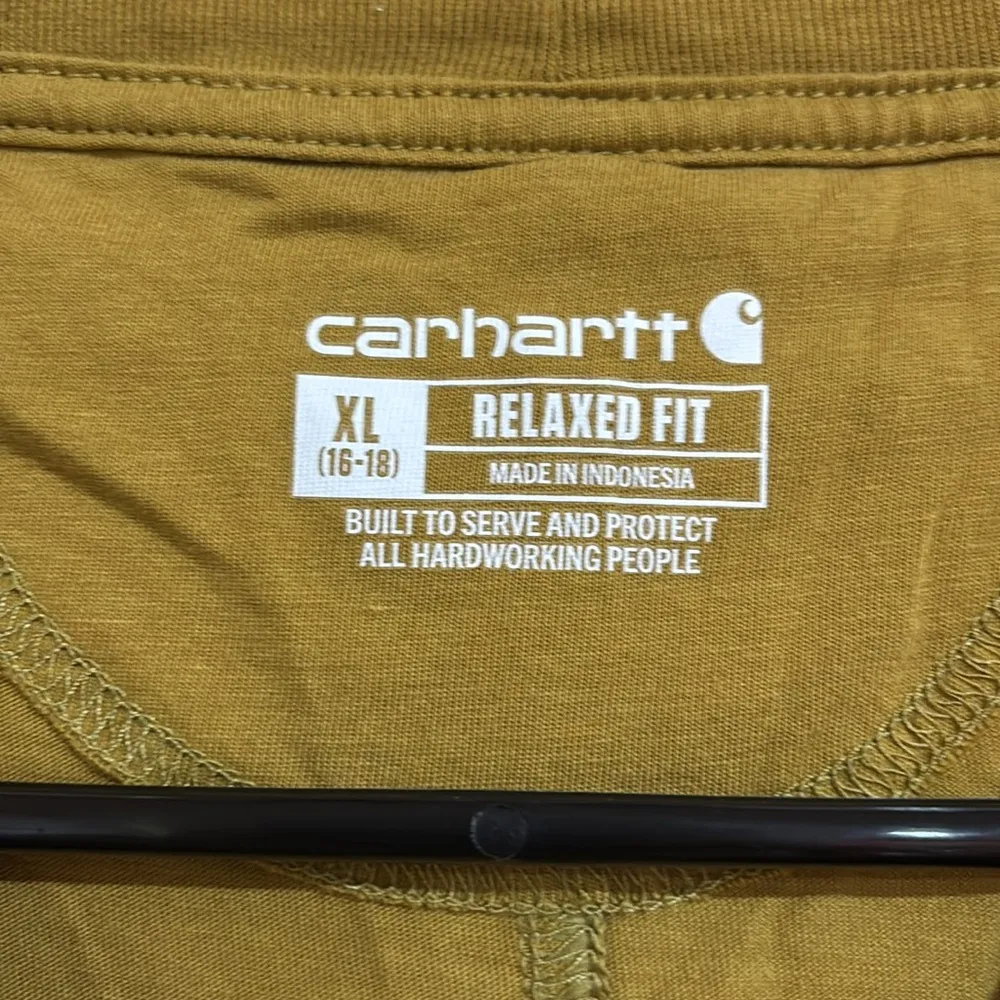Carhartt Green Muscle Tee Relaxed Sleeveless Top - Image 2